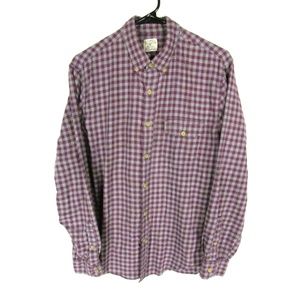 J.Crew Men's Shirt Size L Long Sleeve Button Front